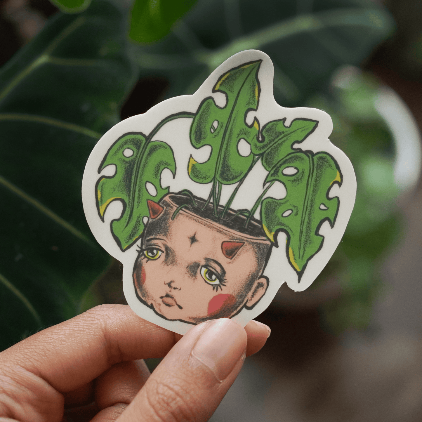 Pothead Vinyl Sticker