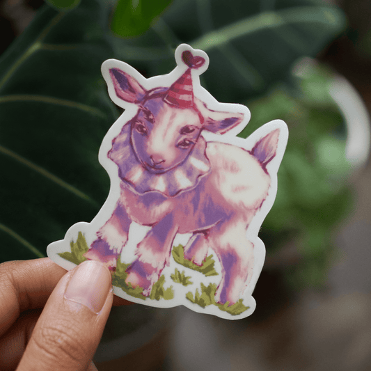 Lamb Vinyl Sticker