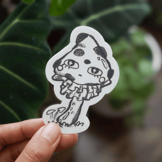 Mushy Vinyl Sticker