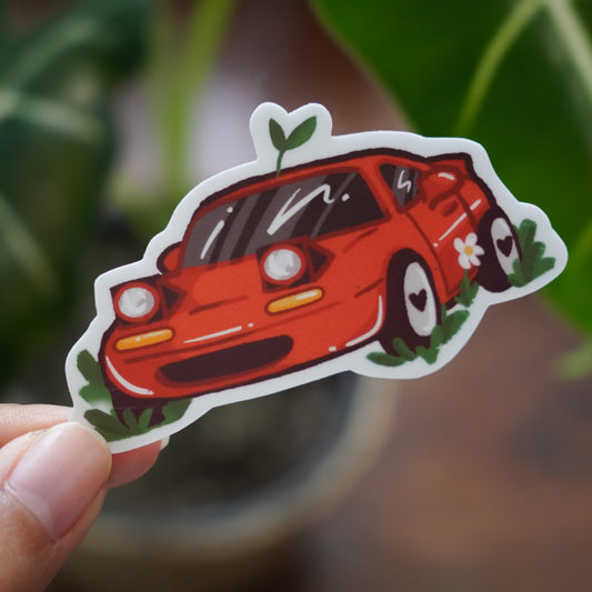Grass Miata Vinyl Sticker