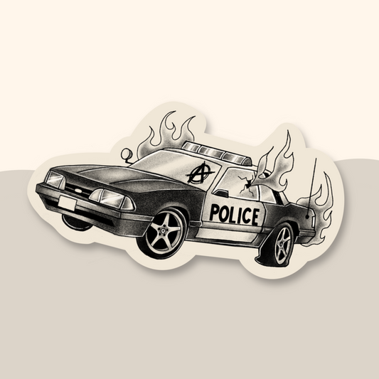 ACAB Foxbody Mustang Sticker